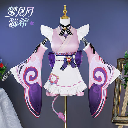 喵屋动漫原神cos梦见月瑞希cosplay服装二次元游戏动漫服全套跨境