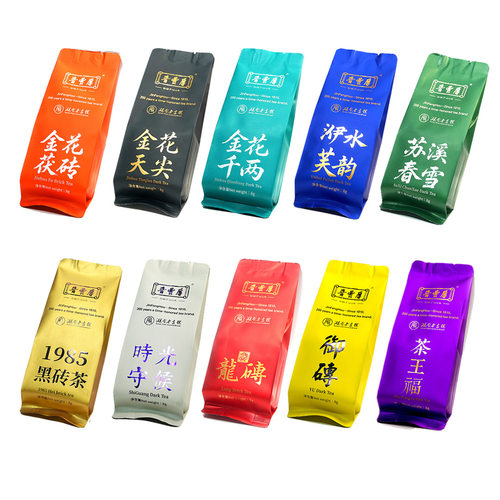 晋丰厚8克袋装金花黑茶