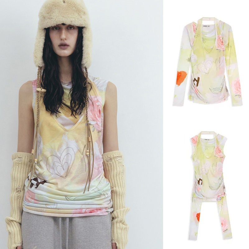 OPEN YY 25冬假两件T恤韩国代购