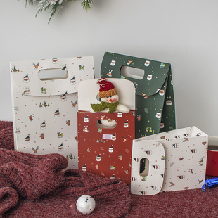 圣诞节装 饰礼盒平安夜苹果盒纸盒糖果罐小礼品礼物盒母亲节礼盒