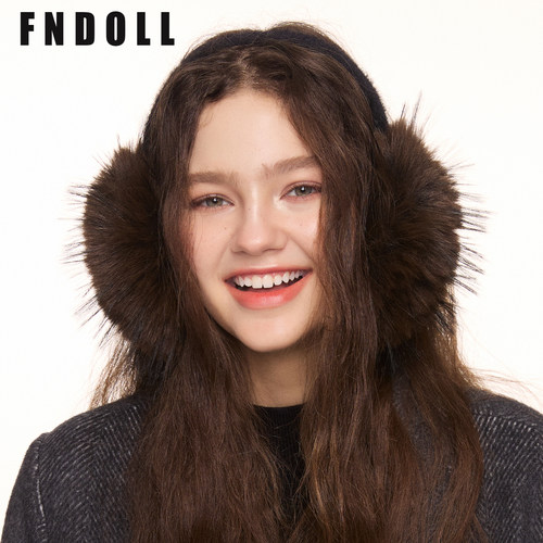 秋冬新款耳暖显脸小毛绒耳罩耳捂