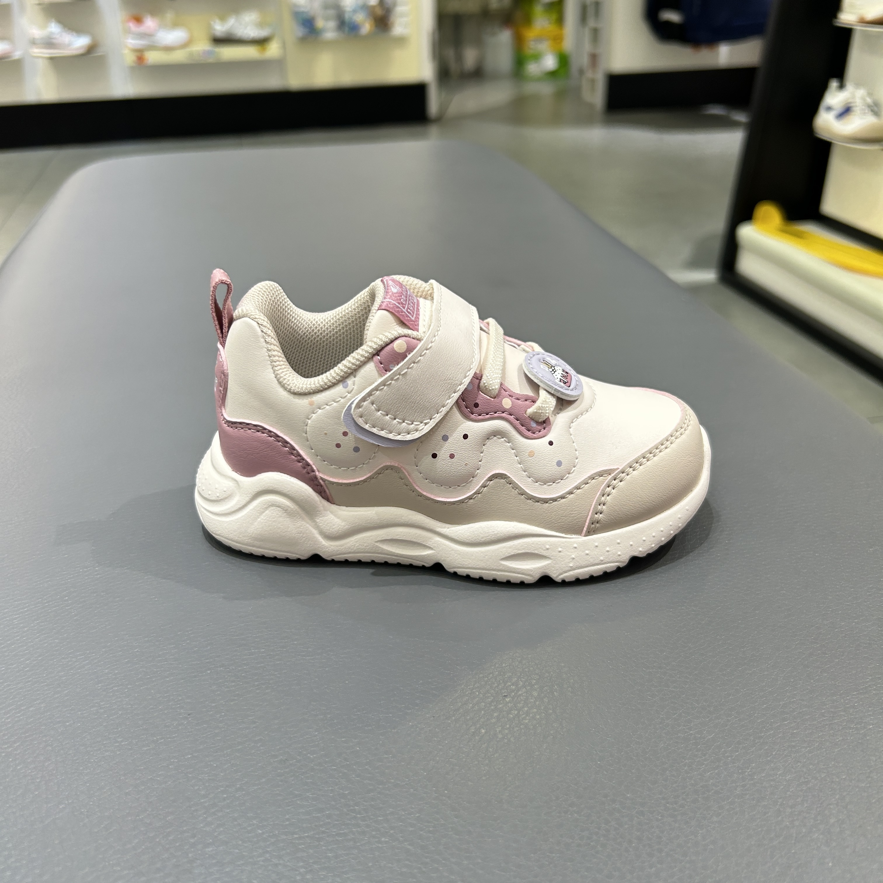 江博士专柜正品2025冬季女童保暖防滑二阶段学步鞋1B14A4025BW0