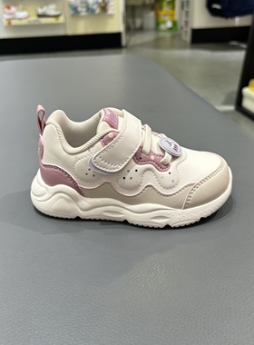 江博士专柜正品2025冬季女童保暖防滑二阶段学步鞋1B14A4025BW0