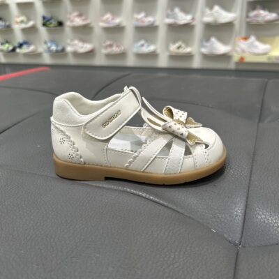 江博士专柜正品2026夏季女宝包头凉鞋二段防滑学步鞋1S14B2025FW0