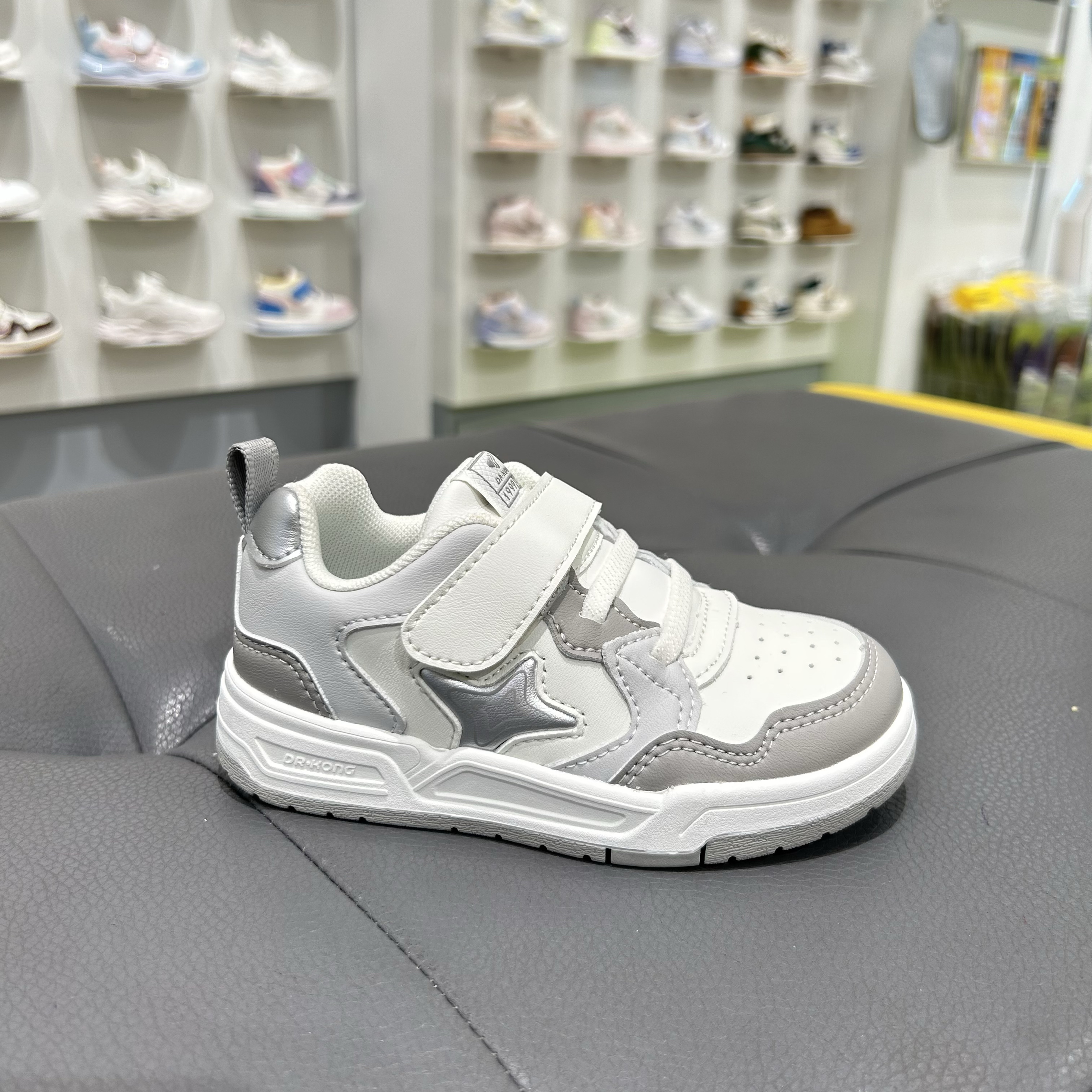 江博士专柜正品2024秋男女童板鞋二阶段机能鞋防滑学步鞋B1404697