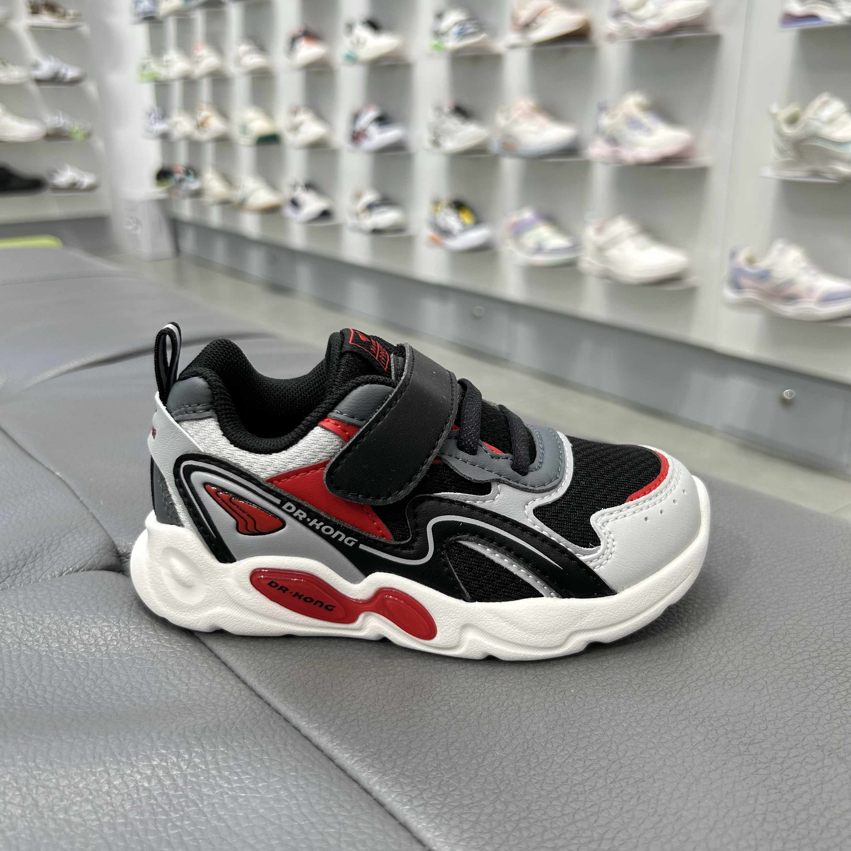 江博士专柜正品2024秋季二阶段机能鞋男童软底防滑学步鞋B1404707