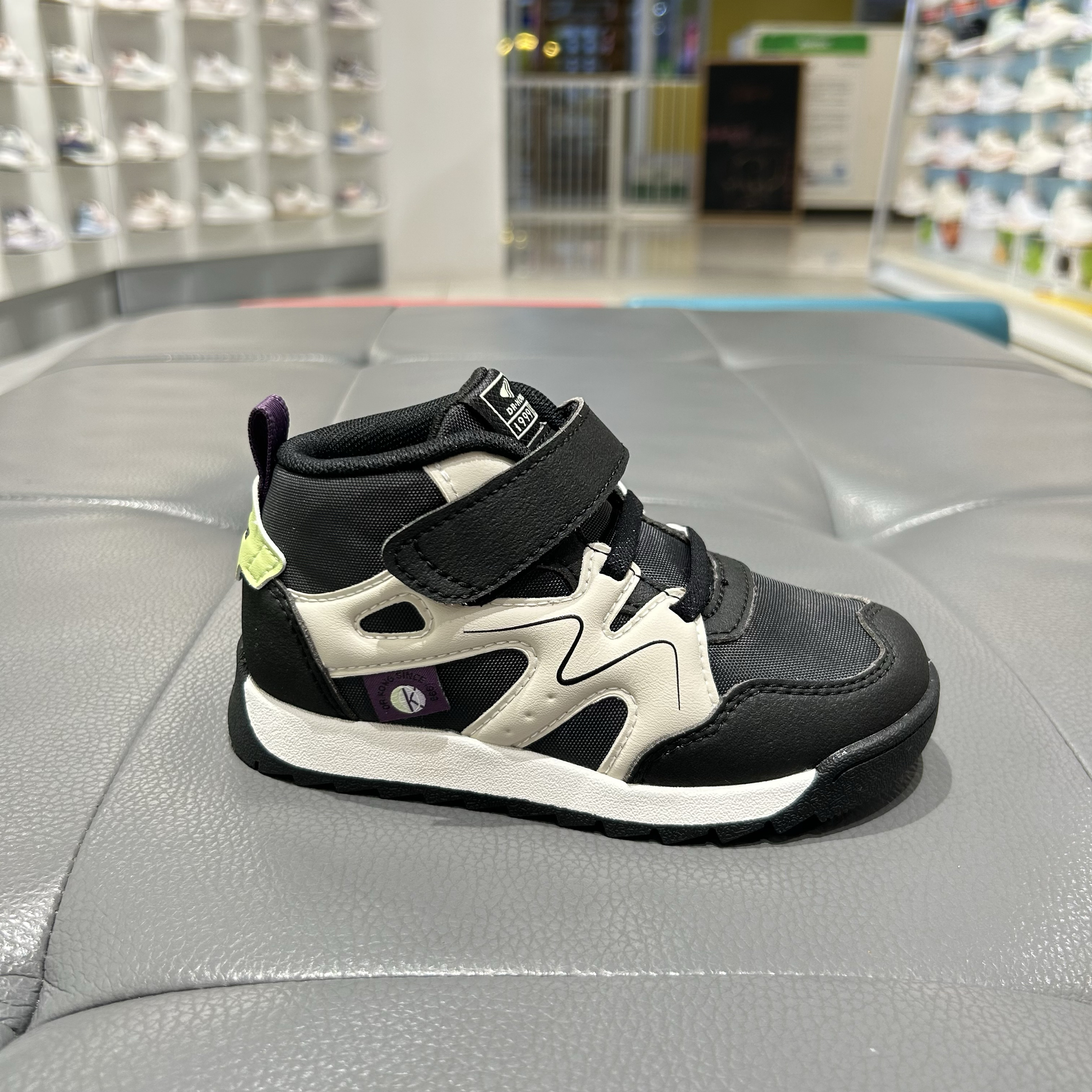 江博士专柜正品2024冬季男女童高帮无绒保暖二阶段学步鞋B1404862