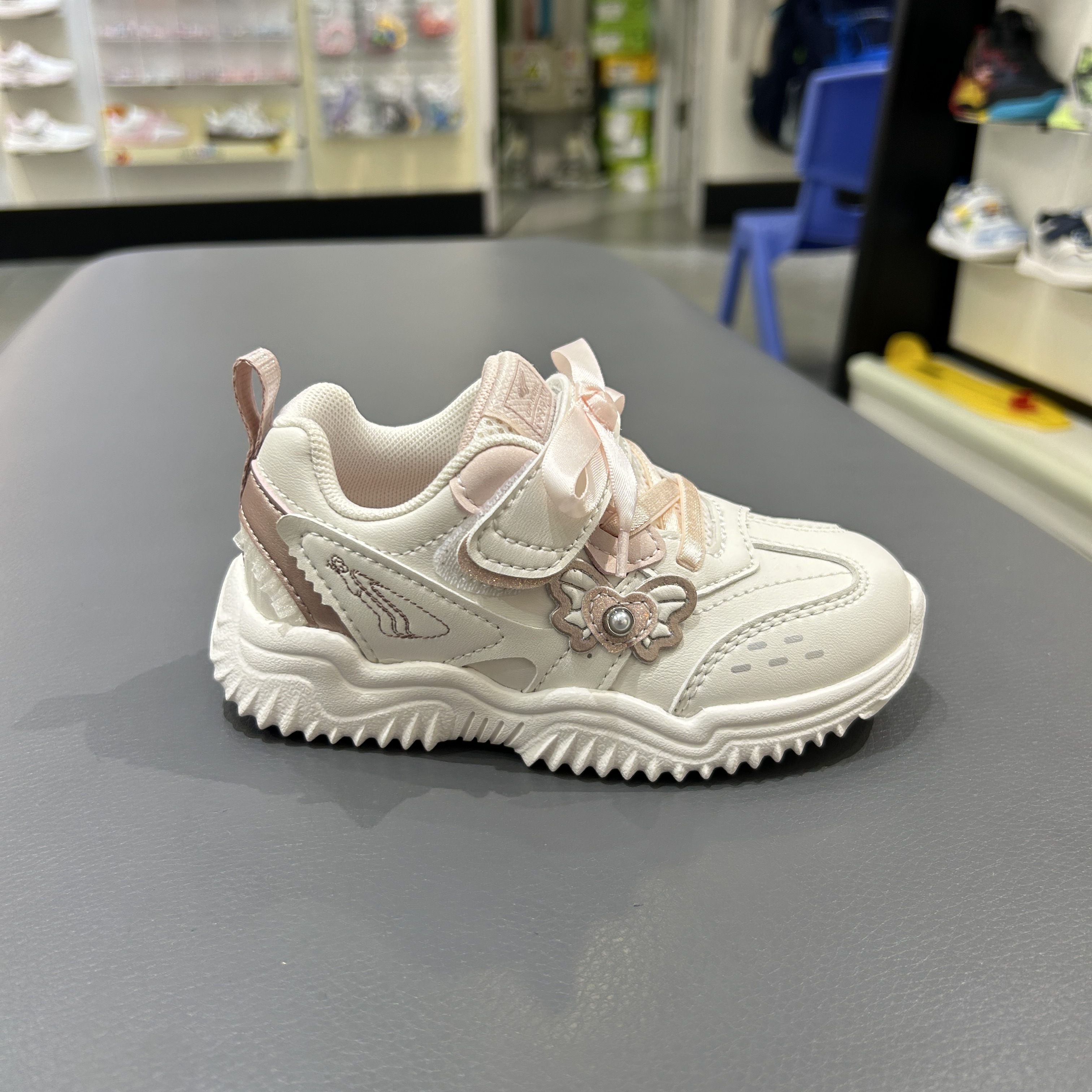 江博士专柜正品2025秋二阶段机能鞋女童软底防滑学步鞋B14A3010DW