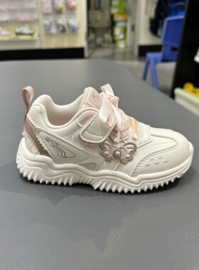 江博士专柜正品2025秋二阶段机能鞋女童软底防滑学步鞋B14A3010DW