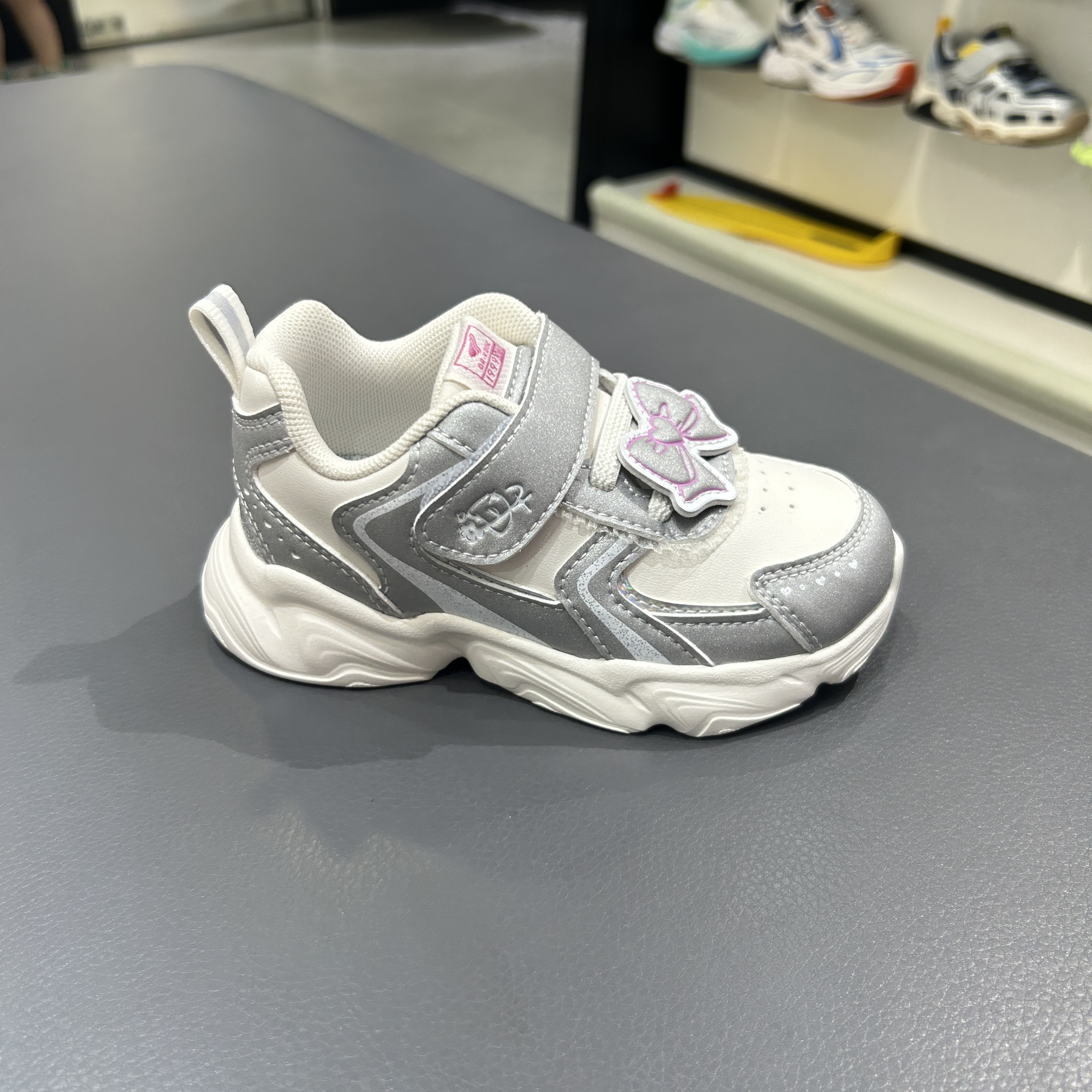 江博士专柜正品2025秋二阶段机能鞋女童软底防滑学步鞋B14A3013AW