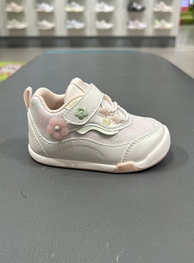 江博士专柜正品2025秋女童一段软底防滑机能鞋步前鞋1B13A4049EW0
