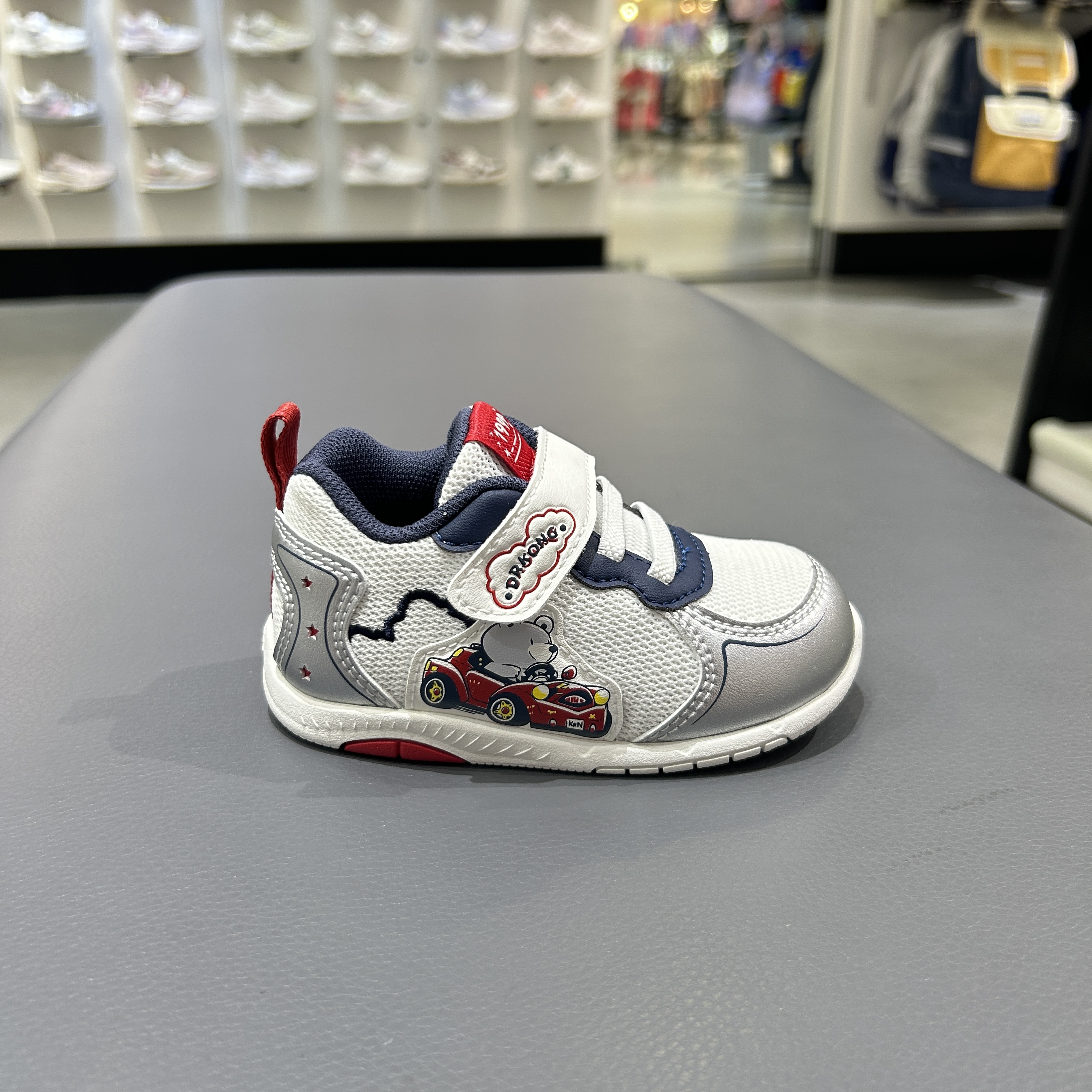 江博士专柜正品2025秋季一段软底步前鞋男宝防滑机能鞋B13A3023BM