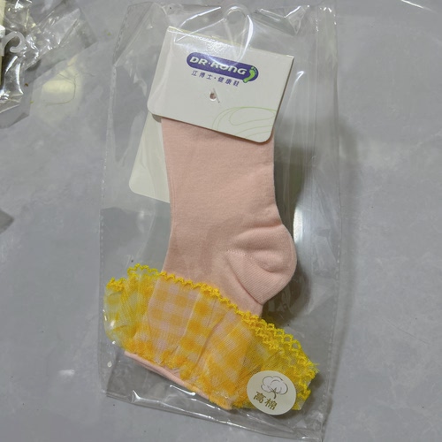 江博士专柜正品春夏女童棉袜子透气薄棉袜1A00B1228AW0S/A1290061