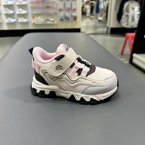 江博士专柜正品2025冬季女童高帮保暖二段学步机能鞋1B14A4060DW
