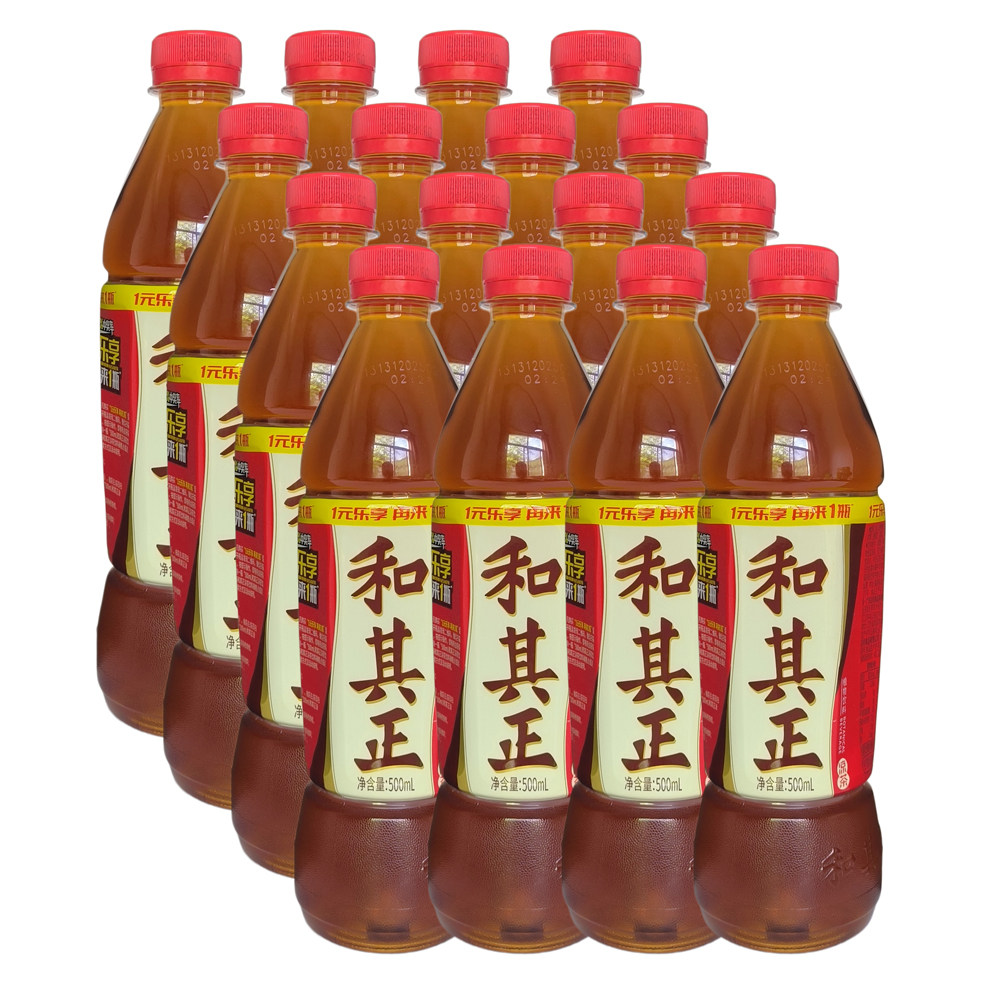 25年9月产 和其正凉茶饮料500ml*16瓶草本植物凉茶不上火饮品