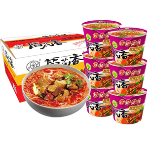 4月新货 稻花香过桥米线非油炸酸辣牛肉味速食面泡面方便面米线