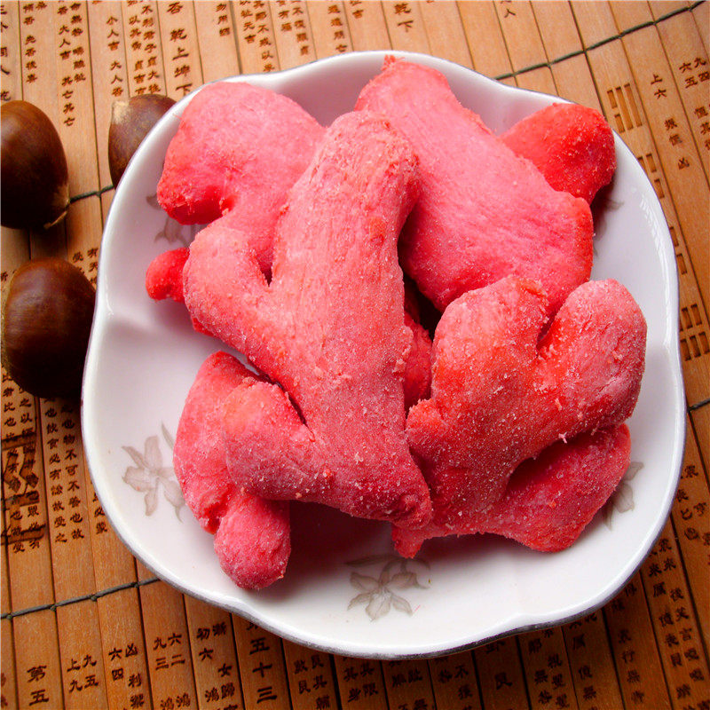江西萍乡特产土麻哩 180g果奶姜红姜 原汁姜脆萝卜甜辣零食食品