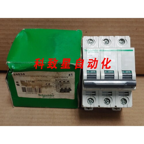 工业配件24534 3 AMP 3极MULTI 9 C60断路器