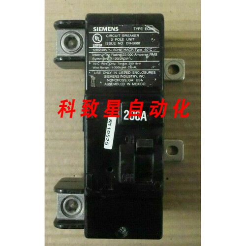 工业配件ITE EQ EQ8695 2 POLE 200 AMP 120/240 V 断路器