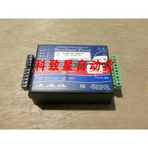 工业配件CCS/WATTNODE PULSE WNB-3D-480-P 传感器480VAC 50-60HZ