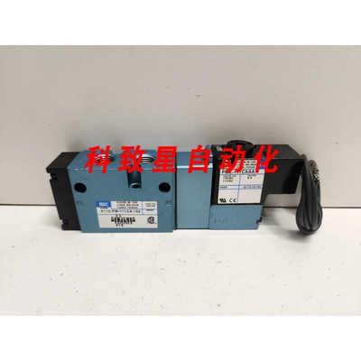 工业配件120V 2-POS 4-WAY 1/4英寸电磁阀811C-PM-111CA-152