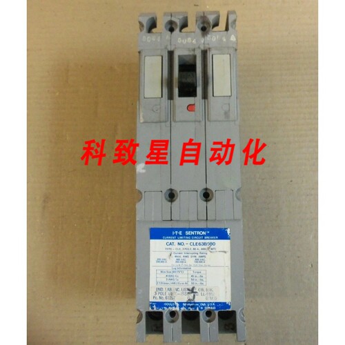 工业配件ITE CLE CLE63B080 3极80 AMP 600V CIRCUIT BREAKER