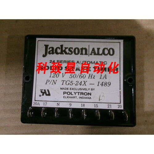 工业配件JACKSON/ALCO TG5-24X-1489 固态定时器24系列自动 120V