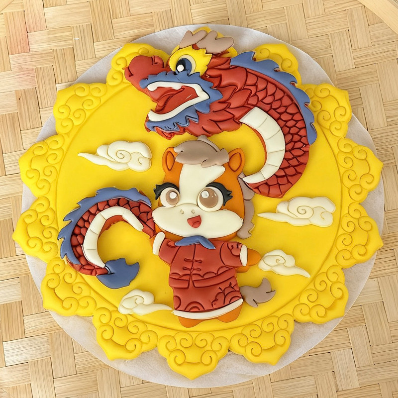 陆子明老师新飞龙马年馒头模具