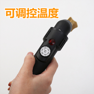 枪型电烙铁大号恒温大功率弯头斜嘴烙铁200W可更换接头适用1CM孔