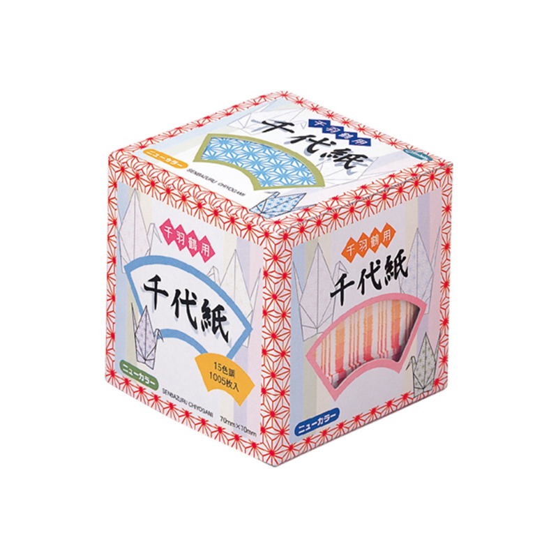 日本进口彩色千纸鹤折纸