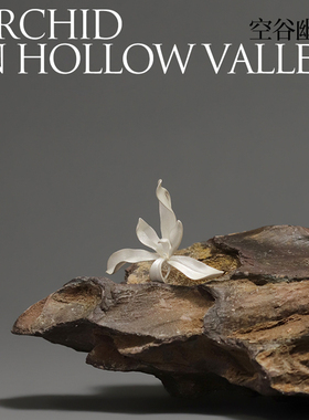 椿屿幽兰纯银项链新中式情人礼物