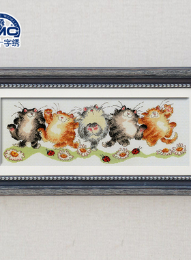 法国DMC十字绣套件 动物图案Bothy-Threads-XMS16-The-Cat-Can猫
