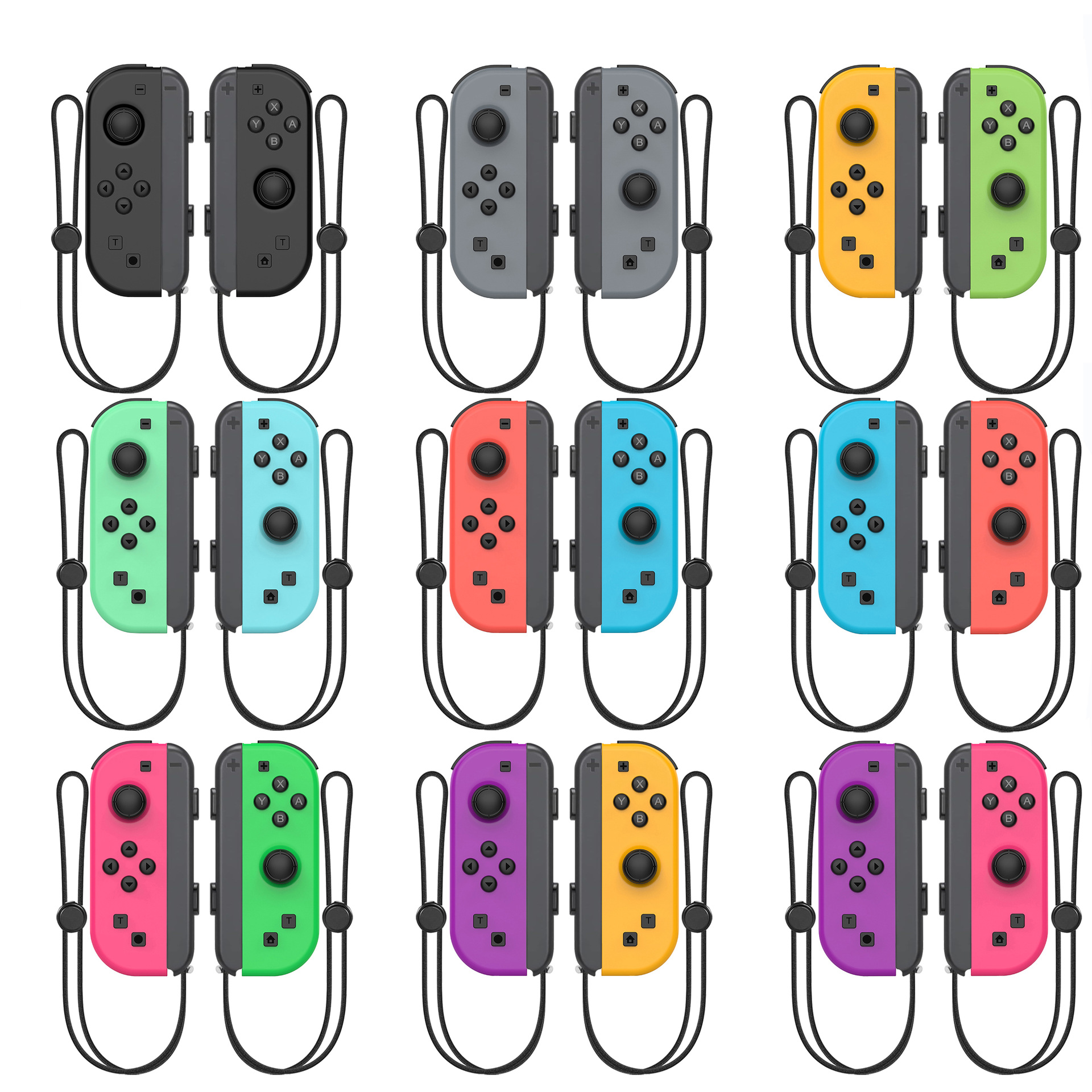 任天堂NS switch左右手柄中性 joycon小手柄一键唤醒支持健身环