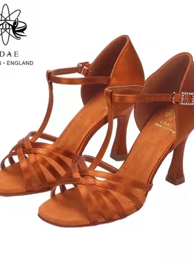 LDAE女拉丁舞鞋成人初学者专业舞鞋安法ADS英皇焦点舞鞋同款