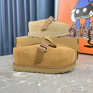 金星克罗格真皮厚底增高7cm拖鞋包头玛丽珍鞋半拖勃肯鞋穆勒拖女