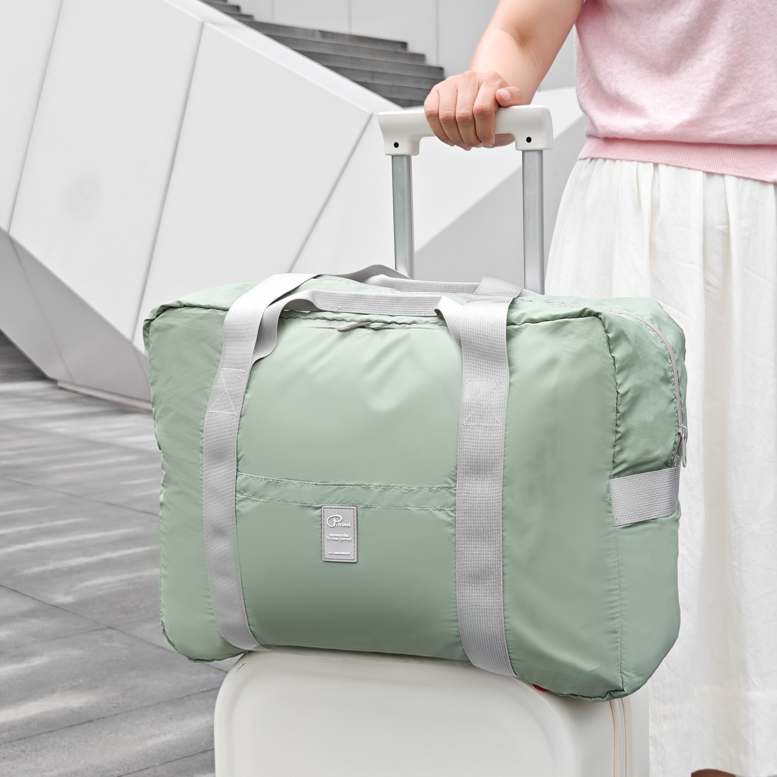 折叠旅行袋手提可套拉杆箱大容量健身包便携待产收纳出差旅行行李,箱包皮具/热销女包/男包,旅行袋,淘宝优惠券,粉丝福利购,淘宝优惠卷