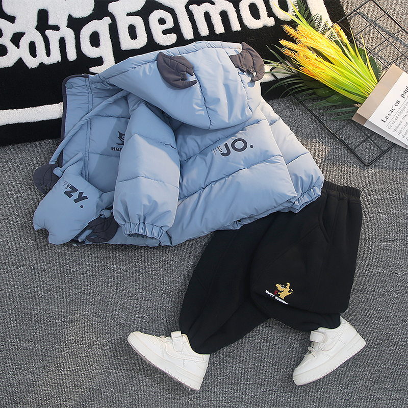 2025新款男童冬季防寒套装