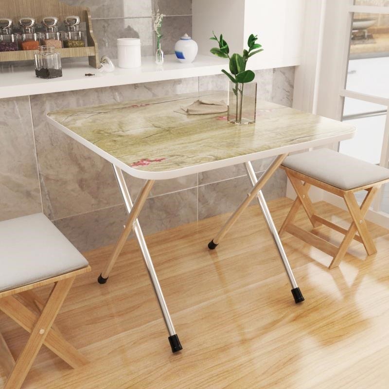 小桌子簡易家用折疊小型便攜小戶型四方形餐桌出租房飯桌時尚輕便在類目 住宅傢俱, 桌類, 摺疊桌中 - 來自Buy2taobao.com提供專業的淘寶代購服務