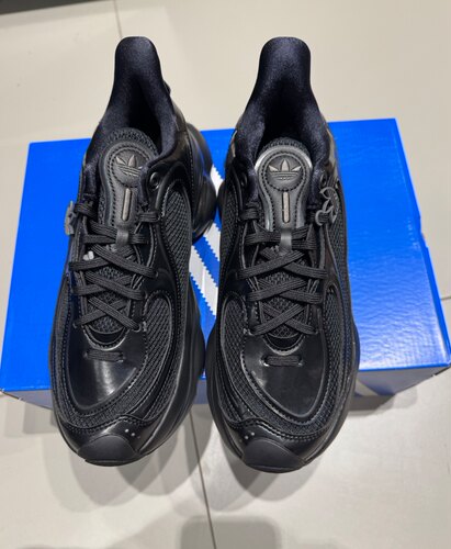 adidas originals Ozvenuz 正品三叶草运动低帮老爹鞋女士JS2468