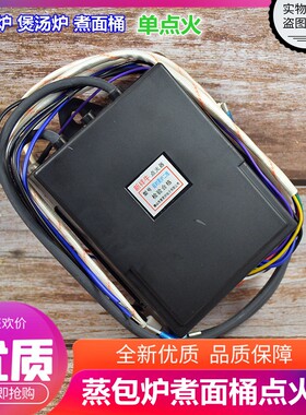 蒸包炉点火器适合正腾控制器配件汤桶煮面桶脉冲总成二线电子汤锅