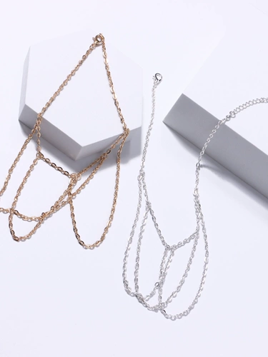 Сексуальное ювелирное украшение с кисточками, цепь, летний трендовый аксессуар, европейский стиль, простой и элегантный дизайн