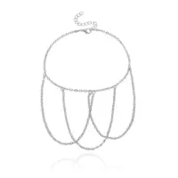 Серебряный BL01 25+5 см