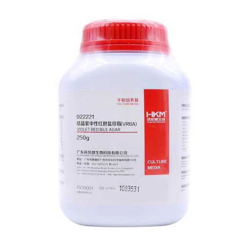结晶紫中性红胆盐琼脂（VRBA) BR250g/瓶生物试剂广东环凯022221