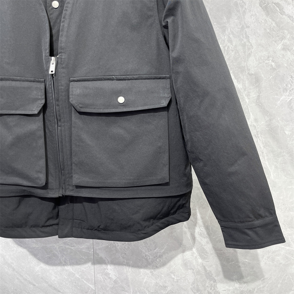 WINTER NEW KOREAN VERSION OF THE DESIGN LAPEL PADDED CLOTHES MENS PERSONALITY FAKE TWO PIECES OF FASHION WARM JACKET JACKET PADDED CLOTHES