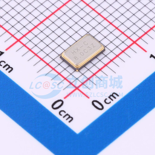 无源晶振 5X008000CP 8MHz ±10ppm 20pF SMD5032-4P 贴片晶振