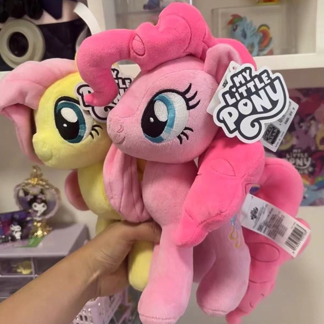 小马宝莉公仔床上玩偶女生可爱公仔紫悦碧琪布娃娃抱枕生日小礼物