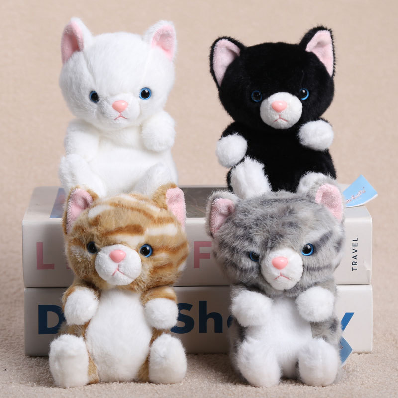 可爱小猫咪毛绒公仔生日礼物
