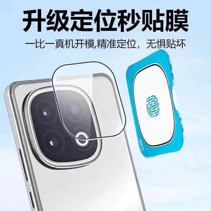 创多星适用iQOOZ11Turbo镜头膜AR增透iQOO15秒贴iQOO13高清秒贴Neo10Pro+镜头定位z10turbopro镜头防刮钢化膜图片
