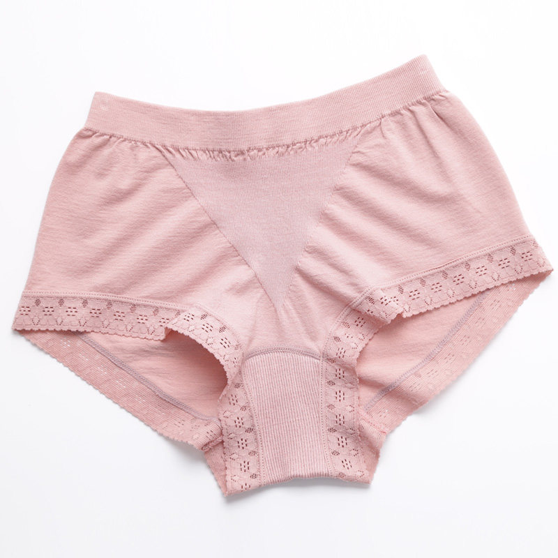 纯棉透气内裤莫代尔中腰女士收腹弹力舒适三角裤产后收腹无痕提臀