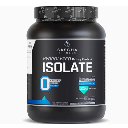 SASCHA FITNESS Hydrolyzed Whey Protein Isolate,100% Grass-Fe